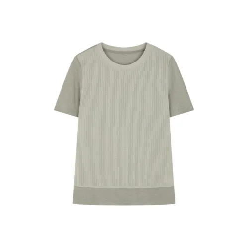 IHIMI Светло-зеленая Женская футболка