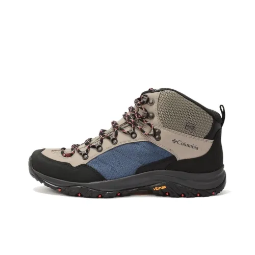 Columbia STEENS Slip-resistant Abrasion-resistant Low Top Hiking Shoes Men's Gray Brown Колумбия STEENS Противоскользящие Устойчивые к износу Низкие Походные Ботинки Мужские Серый Коричневый