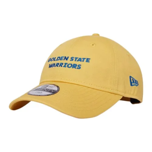 New Era Хлопковые кепки унисекс желтые