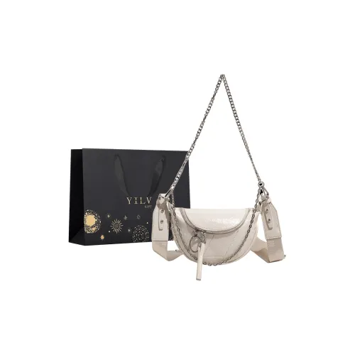 Yi Brigade ПУ (полиуретан) Сумка через плечо Женская Черный Белый Серебряный Желтый