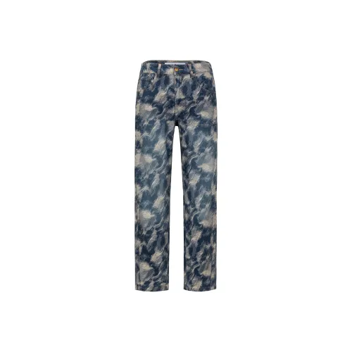 Lee Cooper Blue Unisex Jeans Ли Купер Синий Унисекс Джинсы
