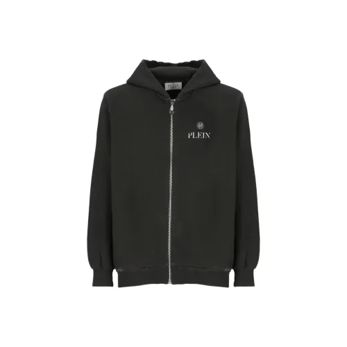 PHILIPP PLEIN Мужские черные свитшоты