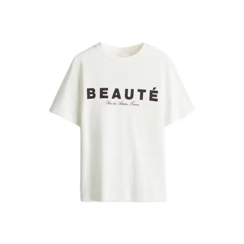 H&M Белые Женские Футболки