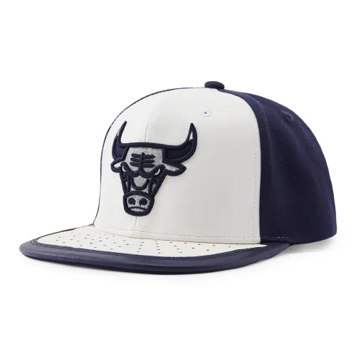 MITCHELL NESS Полиэстер Кепки Мужские Морской Синий