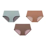 Группа C Двусторонний Средний Воротник [Умбра, Светло-Зеленый, Wampees] 3 Упаковки Подарочная Коробка Набор