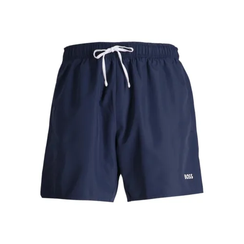 Hugo Boss Повседневные шорты Мужские Синие