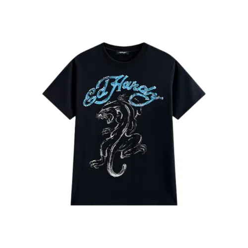 Ed Hardy Черные Мужские T-Рубашки