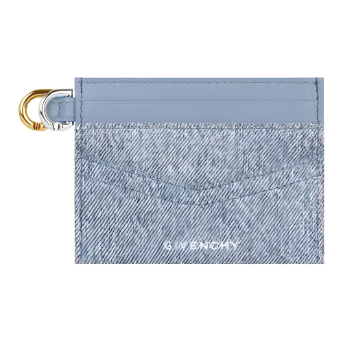 Givenchy Voyou Denim Картхолдер Женский Средний Синий