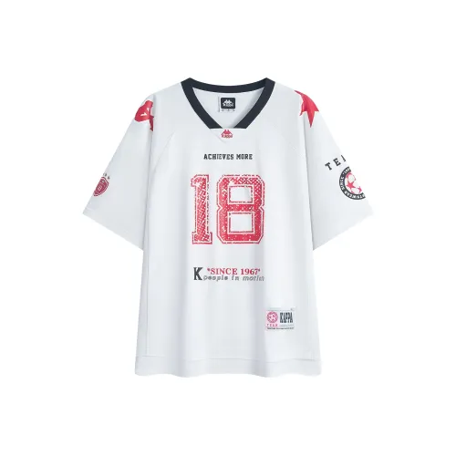 KAPPA T-Shirt Унисекс Корейский Белый 012