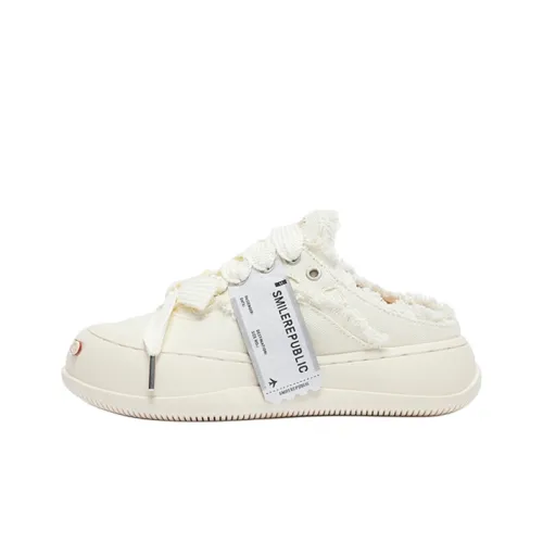 SMILEREPUBLIC Laugh series Canvas Shoes Low Top Unisex (SMILEREPUBLIC Laugh series Кеды Низкие Унисекс)