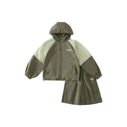 Royal Childlike Повседневная спортивная одежда 2 предмета комплект зеленый для детей 3-7 лет