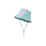 Розовый, зеленый, туман