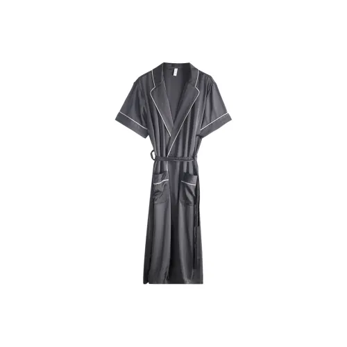 Xuan Liang 73973 Парижский серый Мужской Банные халаты