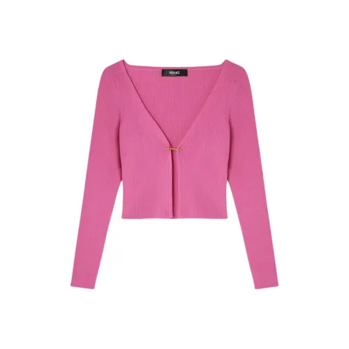 VERSACE Safety Pin Трикотаж Женский Розовый
