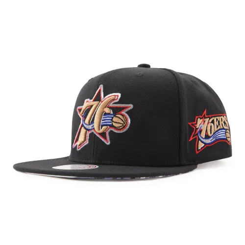 MITCHELL NESS Полиэстер Бейсболка Планшет Мужская Черная