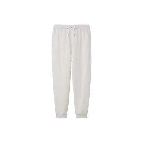 The North Face Вязаные тренировочные штаны унисекс серо-белые