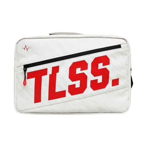 TLSS ПУ (полиуретан) Двойная плечевая сумка через плечо одно плечо унисекс White Tiger с принтом