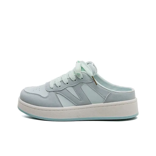 HUANQIU Устойчивые к истиранию домашние тапочки для женщин цвет аква