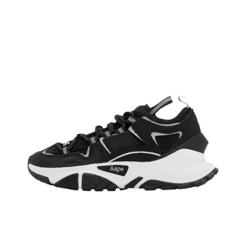 Aape Низкий топ Повседневная обувь Унисекс Черный