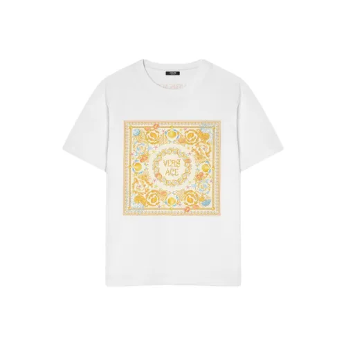 VERSACE Barocco Стандартная Рубашка T Женская Белая