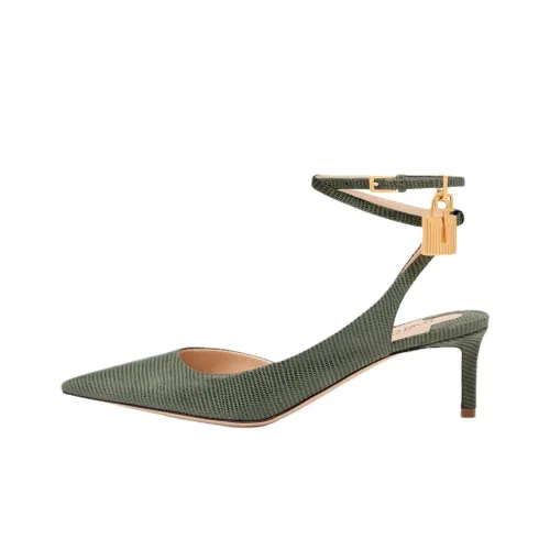 TF Узкий каблук Высокие каблуки 5,5 см Женские Зеленый