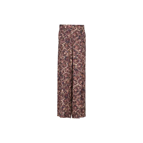 DRIES VAN NOTEN Фиолетовые Женские Повседневные Брюки