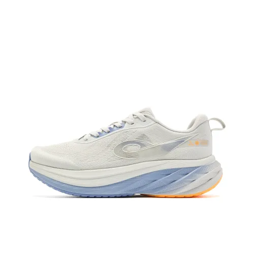 QIAODAN DS2 Беговые кроссовки Низкий верх Серый Синий Мужской