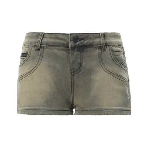 Poyz Промытый цвет Женские джинсовые шорты