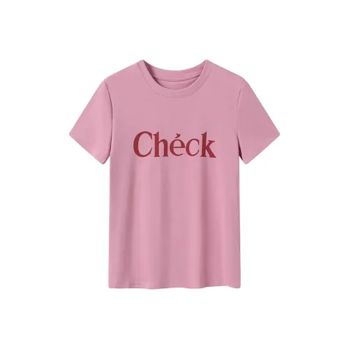 GULIANFEI Розовые Женские Футболки