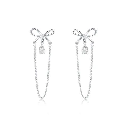 Серьги из меди и сплава женские