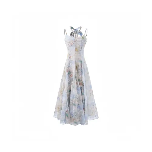 MISTVB Синие Женские Слиплатья