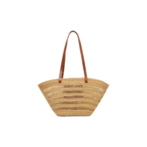 Vanessa Bruno Elephant Grass Сумка через плечо Женская Желтая и Коричневая