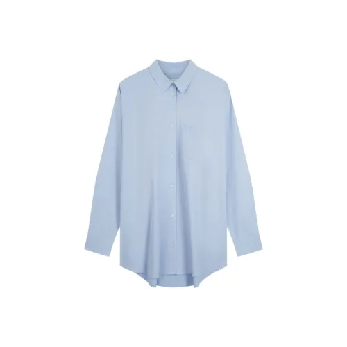 Calvin Klein Cdl Лазурный Женские Рубашки