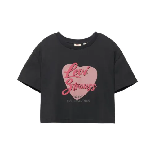 Levis Темно-серые Женские Футболки