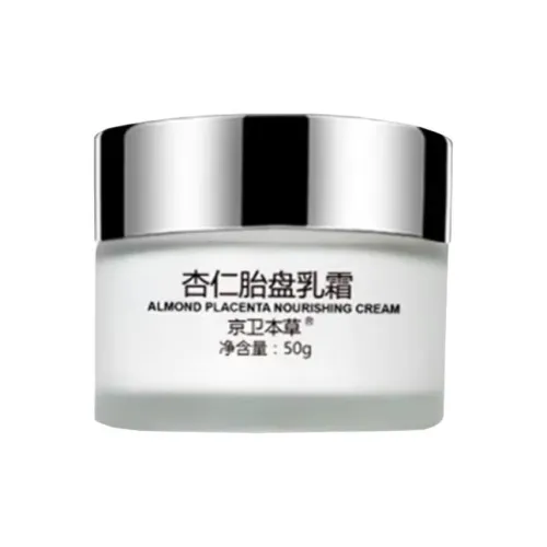 JINGWEIBENCAO Миндаль Placenta Крем против морщин увлажняющий освежающий 50 г