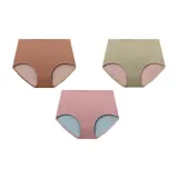 Группа K Двусторонний Высокая посадка [Трава Зеленая, Wampees, Темно-Розовый] 3 упаковки Подарочная коробка комплект