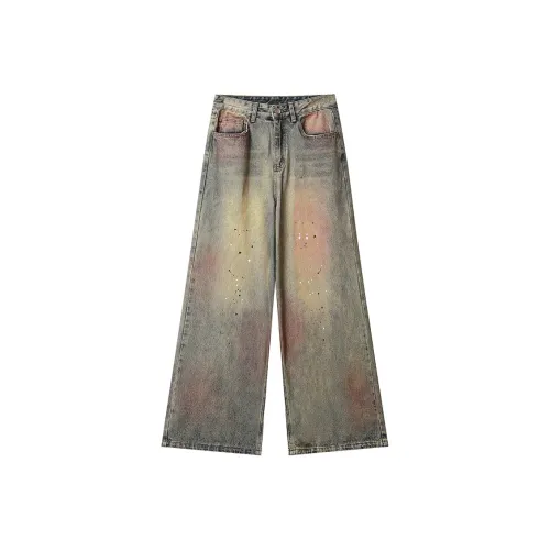 TESTUNG Blue Unisex Джинсовые шорты