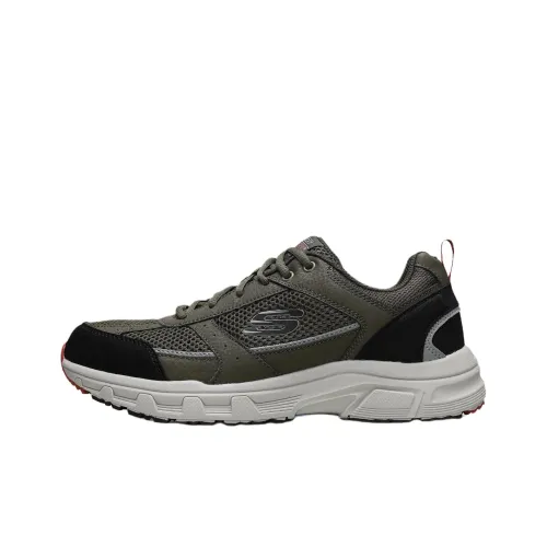 Skechers Oak Canyon Low Топ Уличная обувь Мужская Хаки