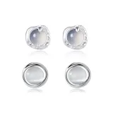 Серьги-гвоздики для ежедневного ношения (пара из двух)