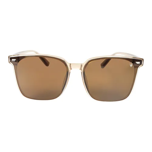 Maserati Пластиковая оправа Квадратные Солнцезащитные очки Унисекс