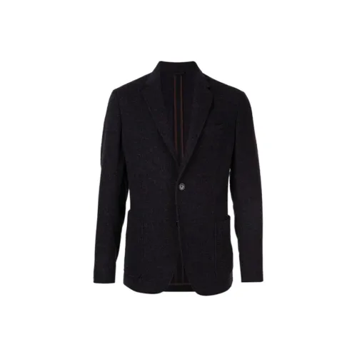 Ermenegildo Zegna Черные Мужские Деловые Костюмы