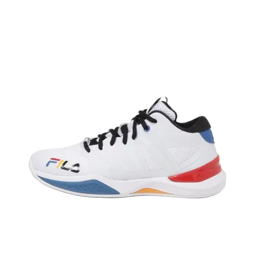 FILA Spaghetti Баскетбольные кроссовки Low Топ Белый Унисекс