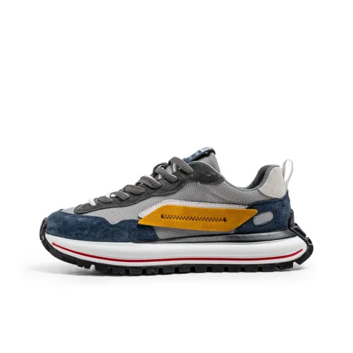 BINGO DUCK Slip-resistant и дышащие мужские кроссовки с толстой подошвой