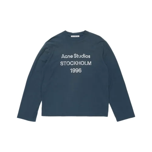 Acne Studios T-Shirt Унисекс Темно-синий