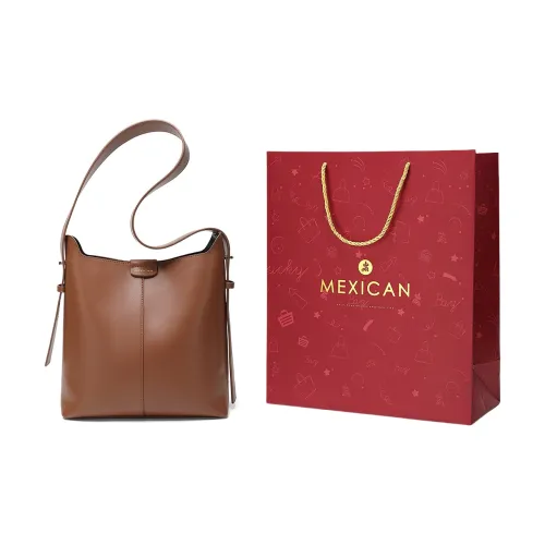 MEXICAN Полиуретан Сумка через плечо Стандартная Женская Коричневый Кофейный
