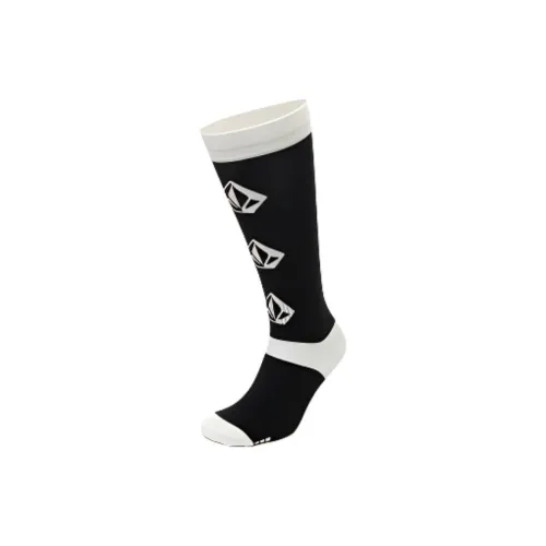 Volcom High Socks Unisex 1 Pack Black