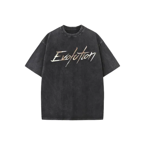 ArcaneFunk Промытый черный Унисекс Футболка