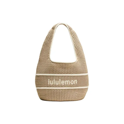 lululemon Полиэстер Сумка через плечо Стандартная Женская Кардамон & Айвори Белый