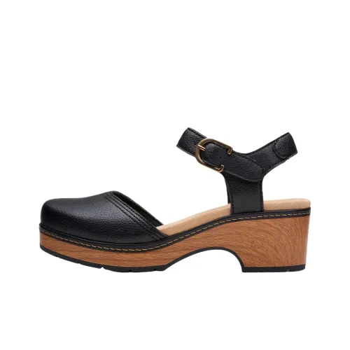 Clarks Paizlee Bay Грубый каблук Высокие каблуки 4,76 см Женские Черный