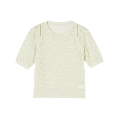 XIANGYING Стандартная T-рубашка Женская Фруктовый зеленый